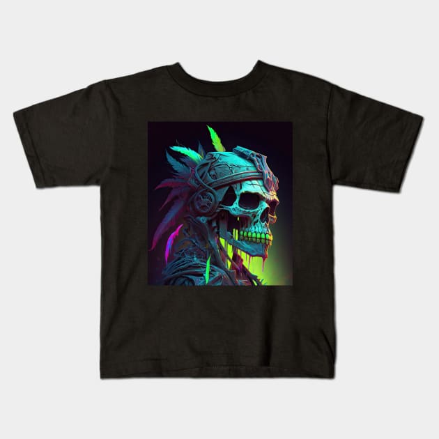 Last Chief Kids T-Shirt by ArtOfArtiglio